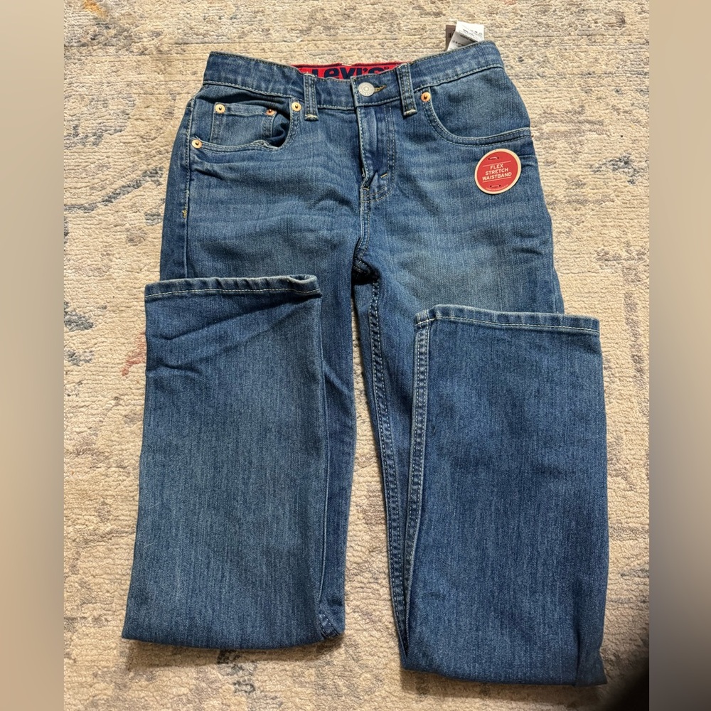 Boys Levis hidden flex stretch waist jeans
